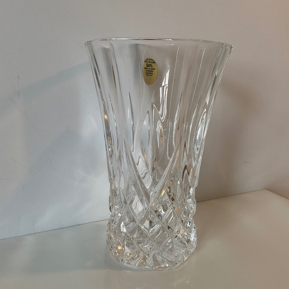 Capri Crystal - 24% Lead Crystal Vase 5” - Made in Italy - Picture 4 of 15